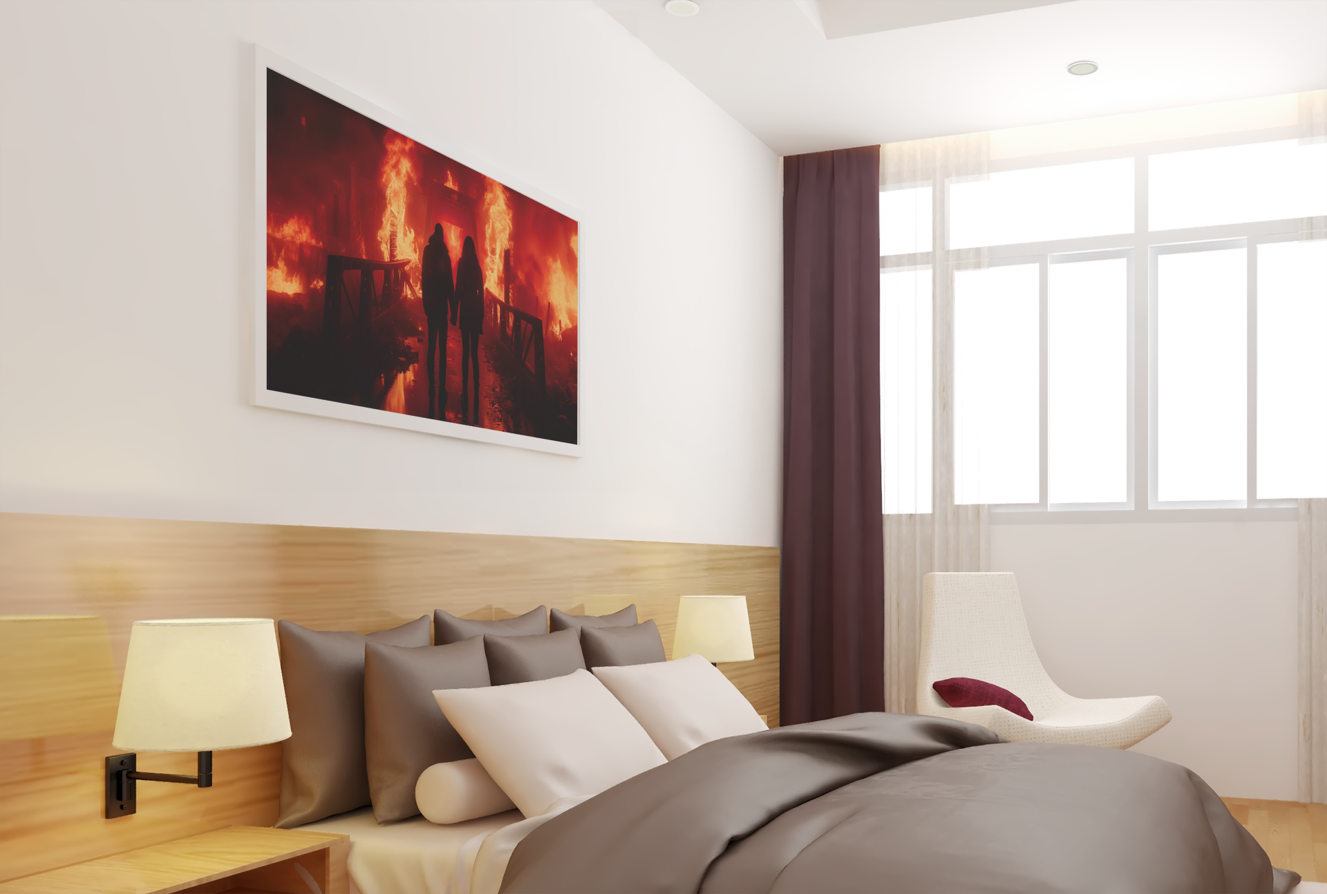 Til' The World Blow digital printable